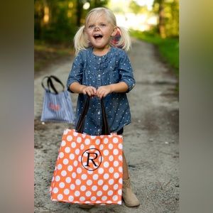 New Halloween Polka Dot Trick or Treat Bags, Reusable Bags